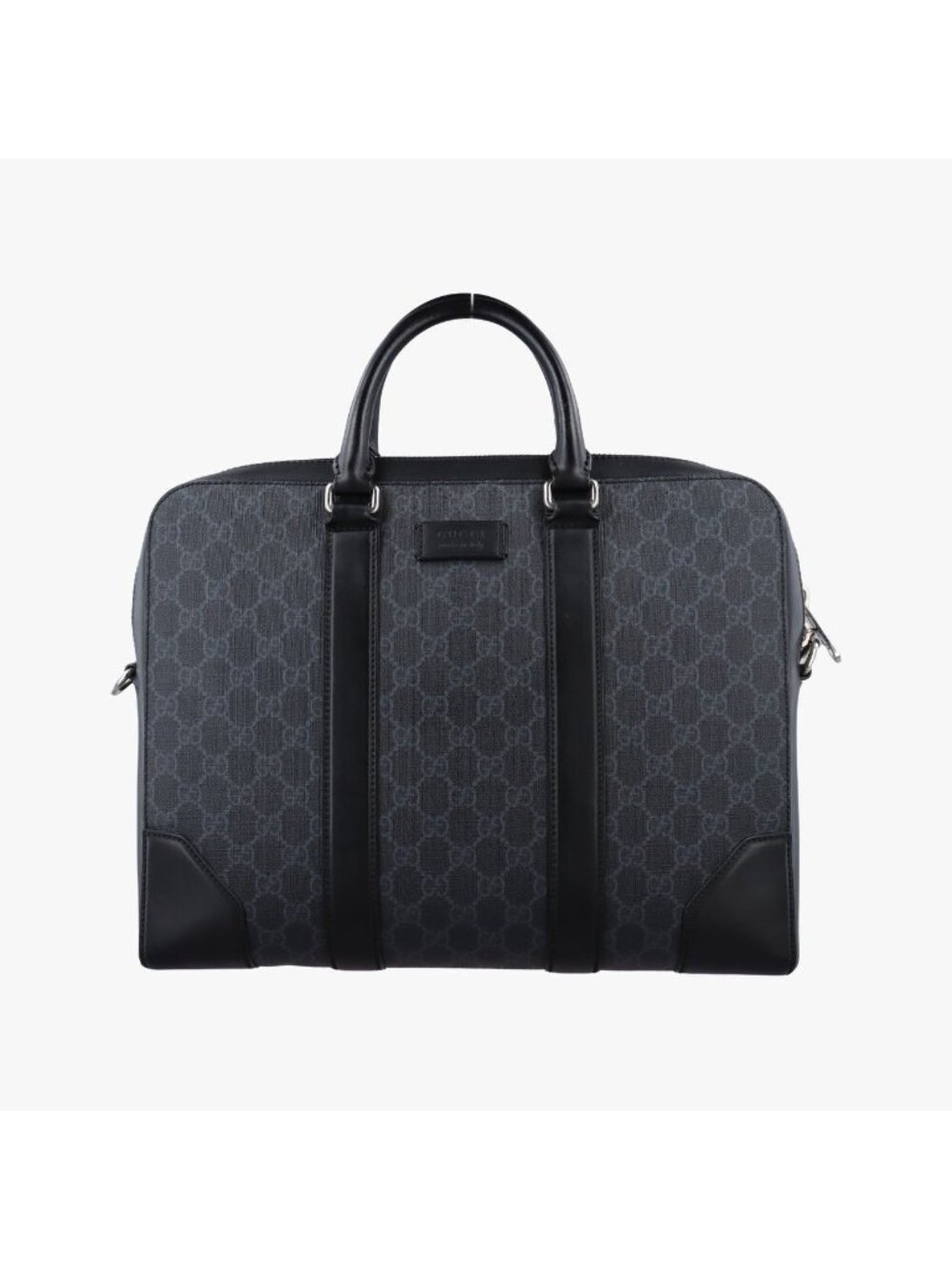 Gucci Guccissima Black Leather Handbag